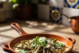 Savor Authentic Rajas con Crema: A Creamy Mexican Delight