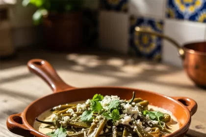 Savor Authentic Rajas con Crema: A Creamy Mexican Delight