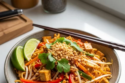 Savor the Flavors: Easy Vegetarian Tofu Pad Thai Recipe