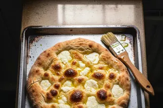 Focaccia di Recco with Cheese: Italy’s Melty Golden Treasure