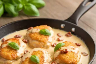 Savor the Flavor: Creamy Sun-Dried Tomato Chicken Skillet