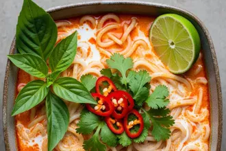 Spice & Comfort: Discover Thai Red Curry Noodle Soup Magic