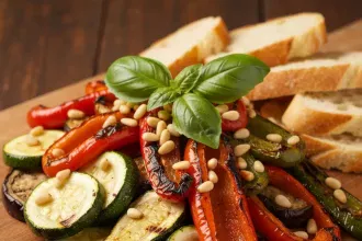 Colorful Roasted Vegetable Antipasto Platter: A Flavorful Guide