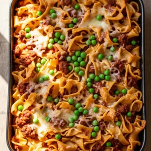 Savor the Comfort: Beef and Noodle Casserole Delight