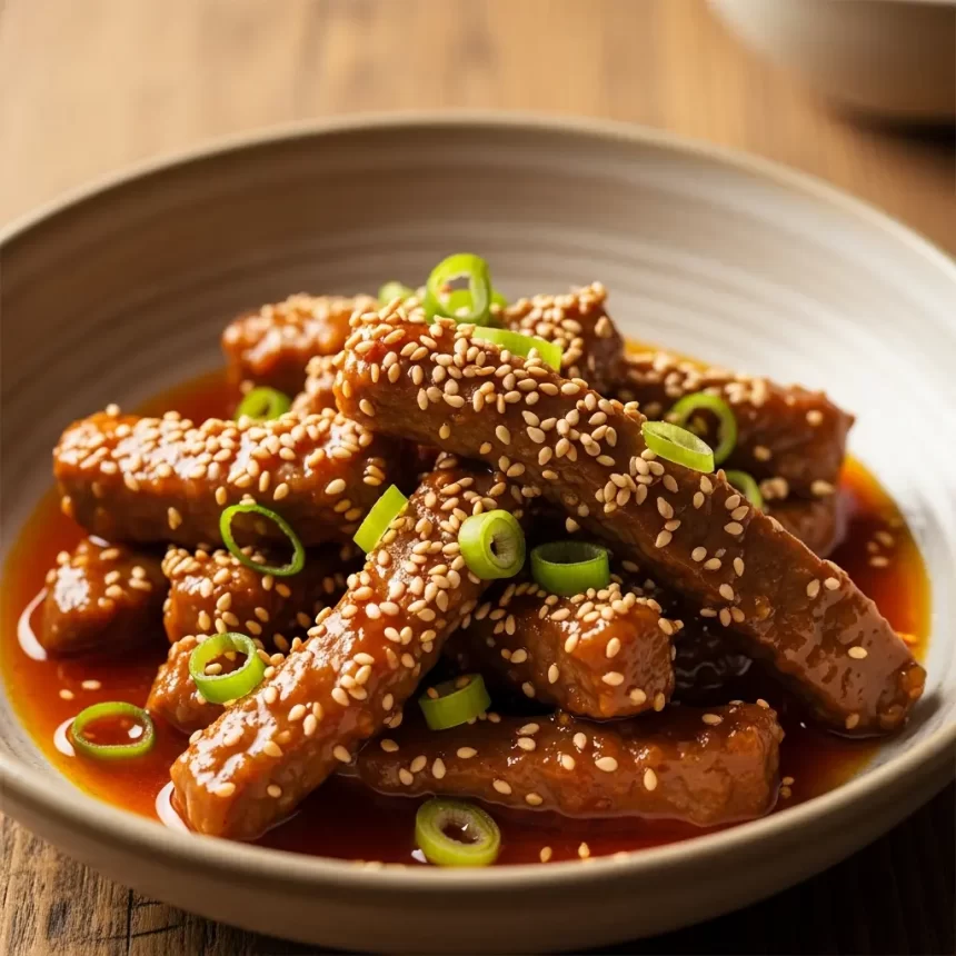 Zesty Gluten-Free Orange Beef: A Citrus Twist Delight