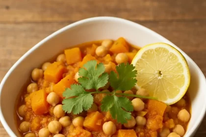 Hearty Butternut Squash & Chickpea Stew: A Flavorful Feast