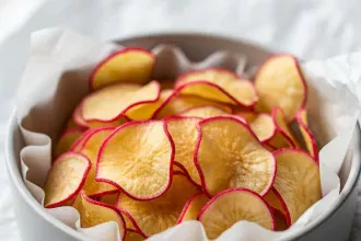 Crispy Air Fryer Keto Radish Chips: A Low-Carb Delight