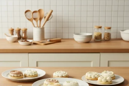 Delight in Soft Sugar Cookies Topped with Lush Frosting