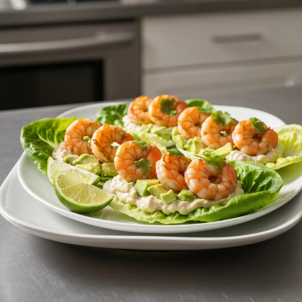 Zesty Shrimp Cocktail with Creamy Avocado: A Simple Delight