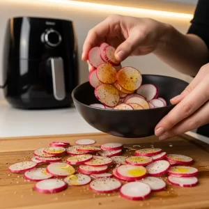Crispy Air Fryer Keto Radish Chips: A Low-Carb Delight