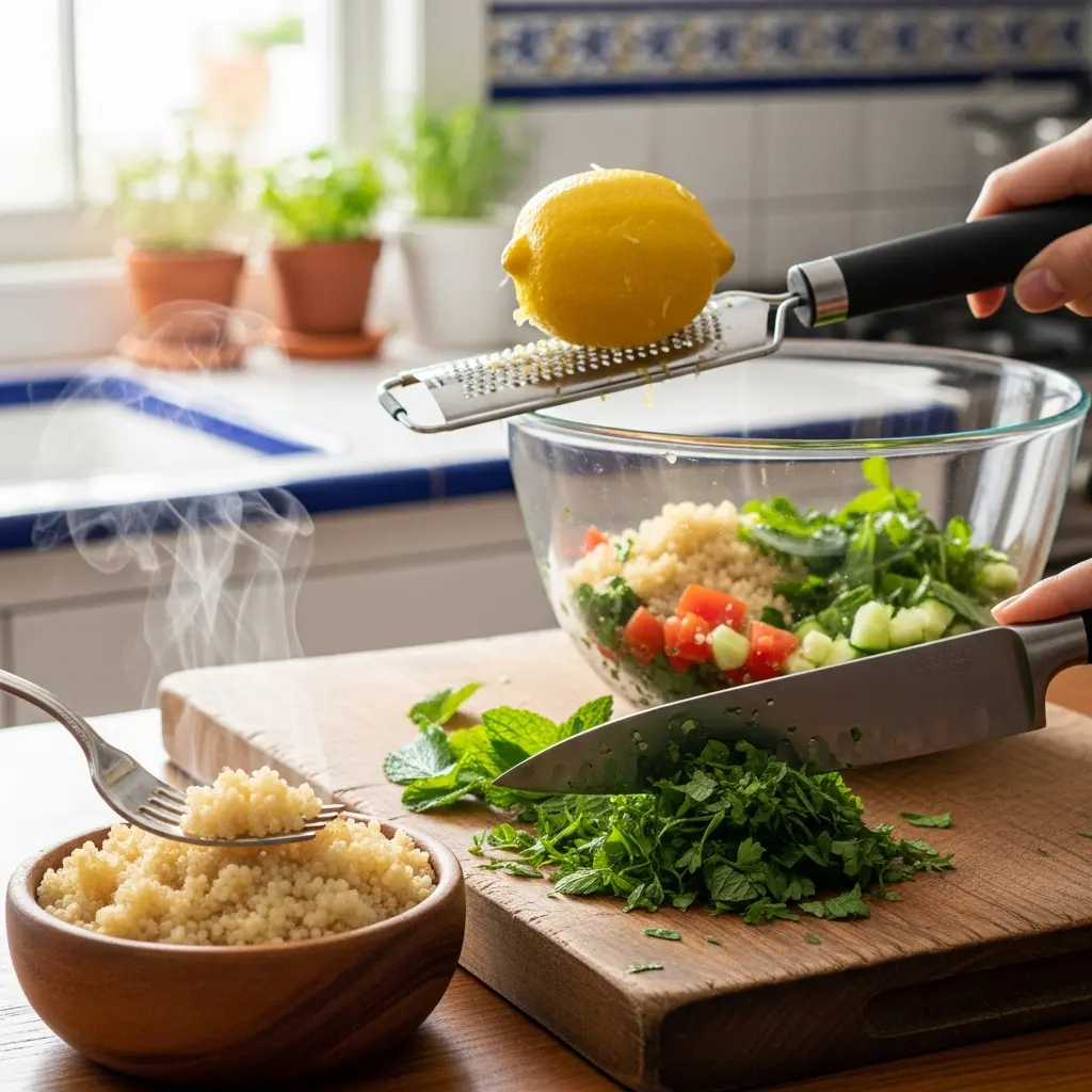 Fresh & Flavorful: Easy Quinoa Tabbouleh Salad Recipe