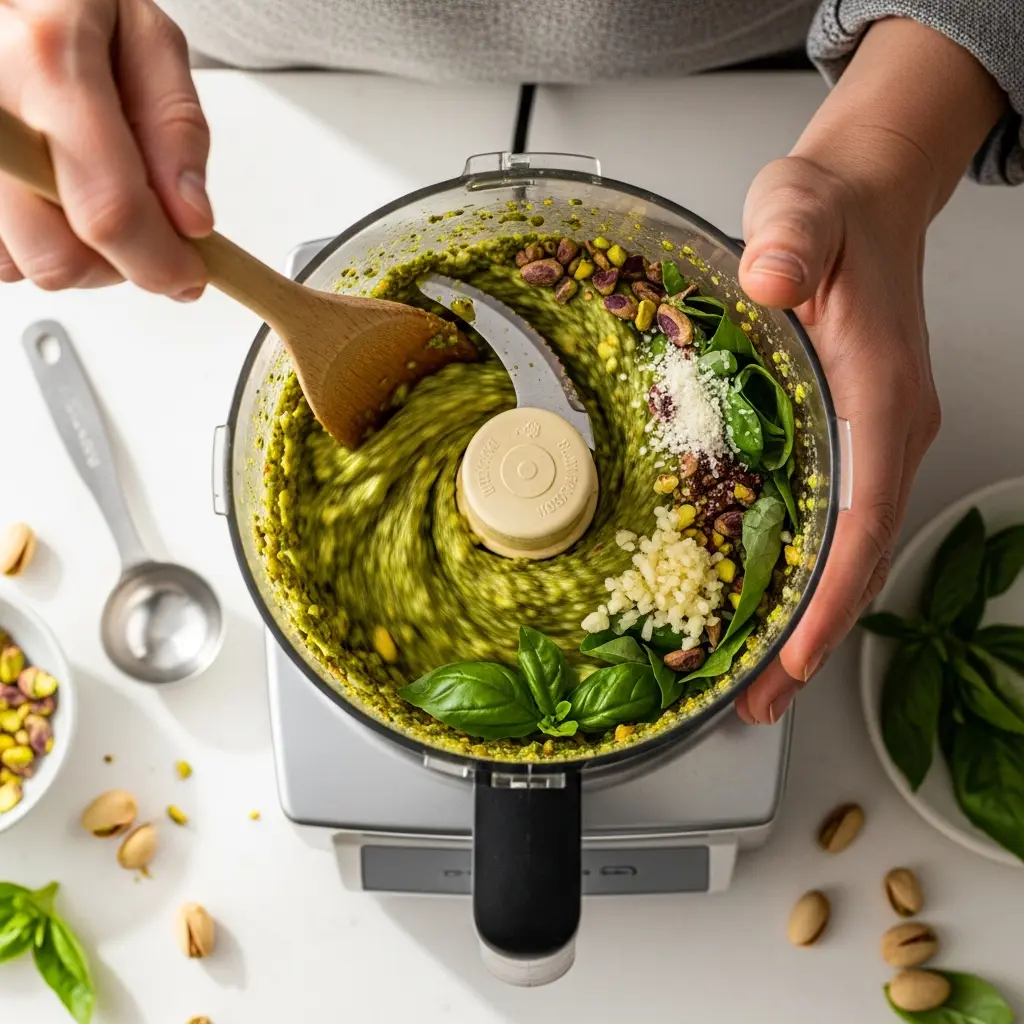 Nutty Delight: How to Make Pasta with Pistachio Pesto