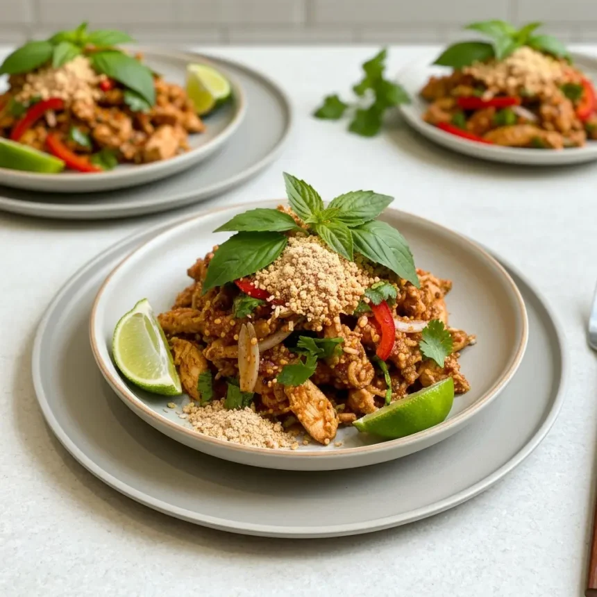 Zesty Larb Gai: Exploring Thailand’s Spicy Chicken Salad