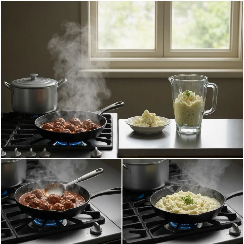 Shepherd's Pie Reinvented: Creamy Cauliflower Topping Twist