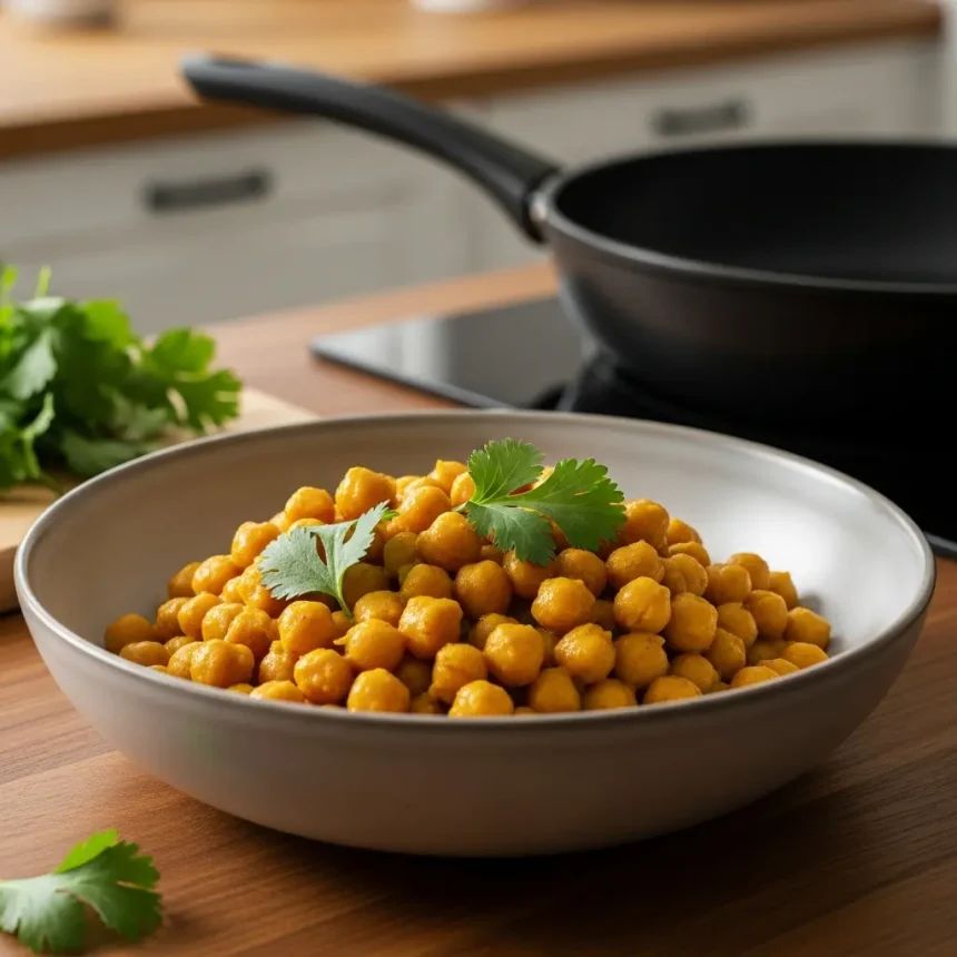 Golden Comfort: Your Easy Curried Chickpeas Recipe Guide
