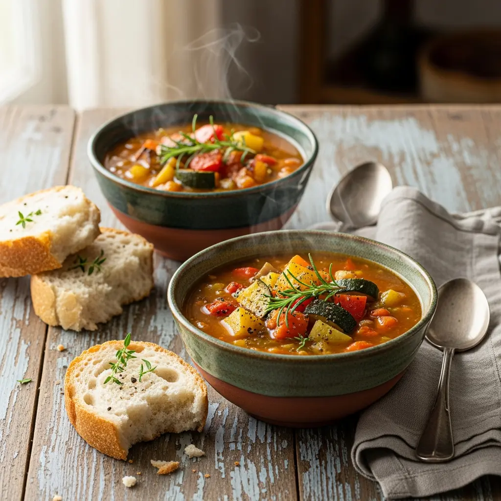 Cozy Up with This Easy Roasted Vegetable Soup Recipe