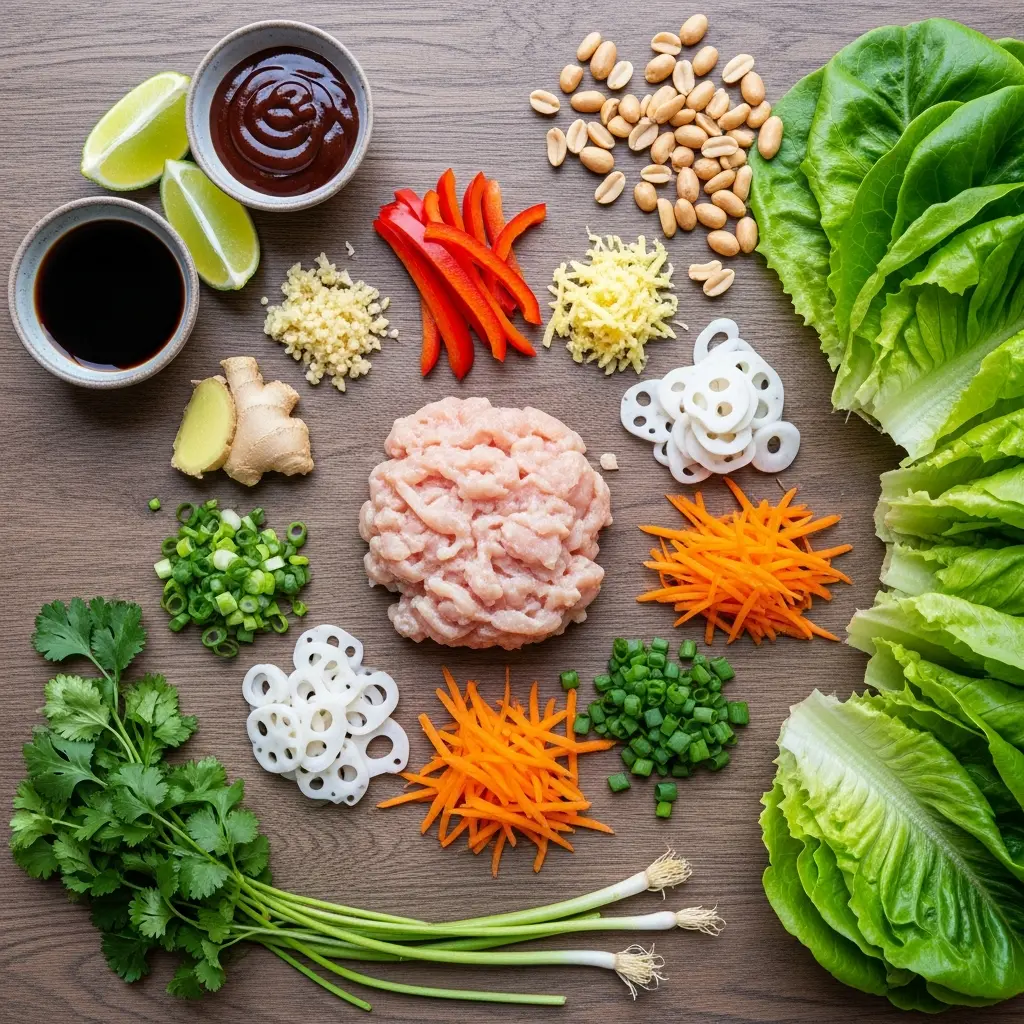 Crunchy & Flavorful: Quick Chicken Lettuce Wraps Recipe