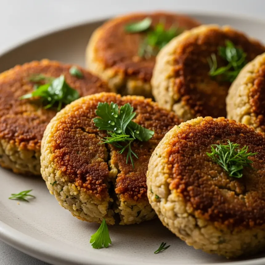 Hearty Gluten-Free Vegan Lentil Patties: Flavor & Nutrition