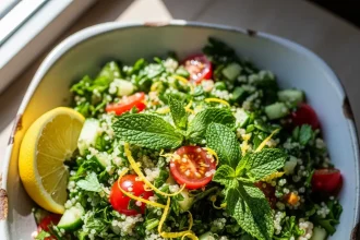Fresh & Flavorful: Easy Quinoa Tabbouleh Salad Recipe