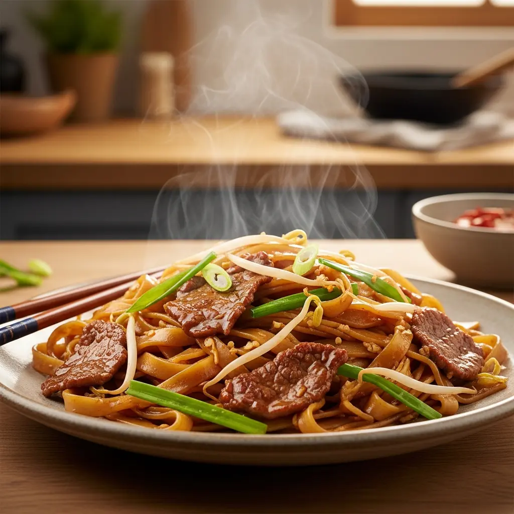 Savor the Best Beef Chow Fun Noodles: Easy Recipe Guide