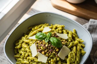 Nutty Delight: How to Make Pasta with Pistachio Pesto