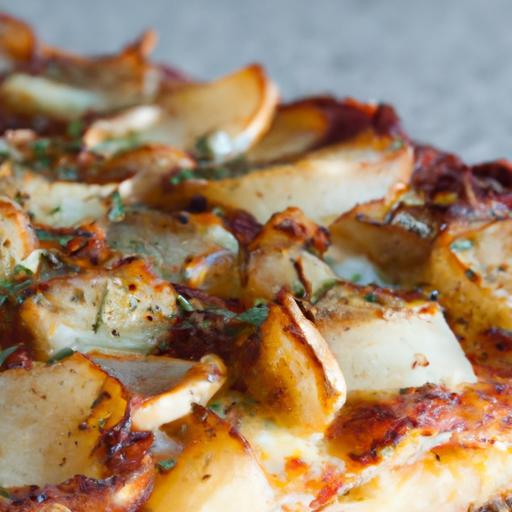 Savor the Flavor: Potato and Rosemary Pizza Delight