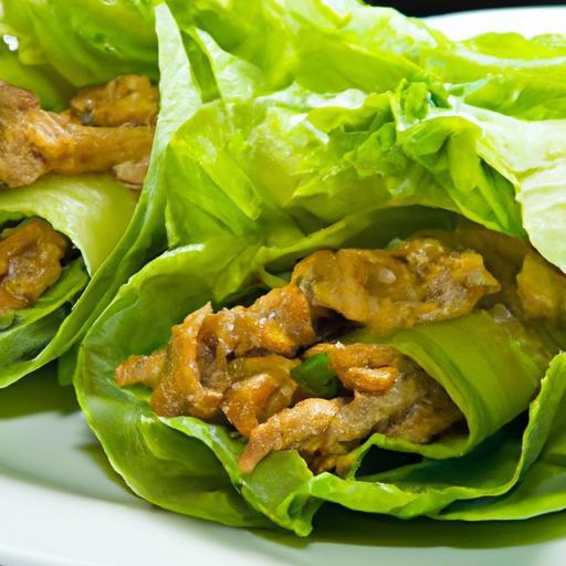 Crunchy & Flavorful: Quick Chicken Lettuce Wraps Recipe