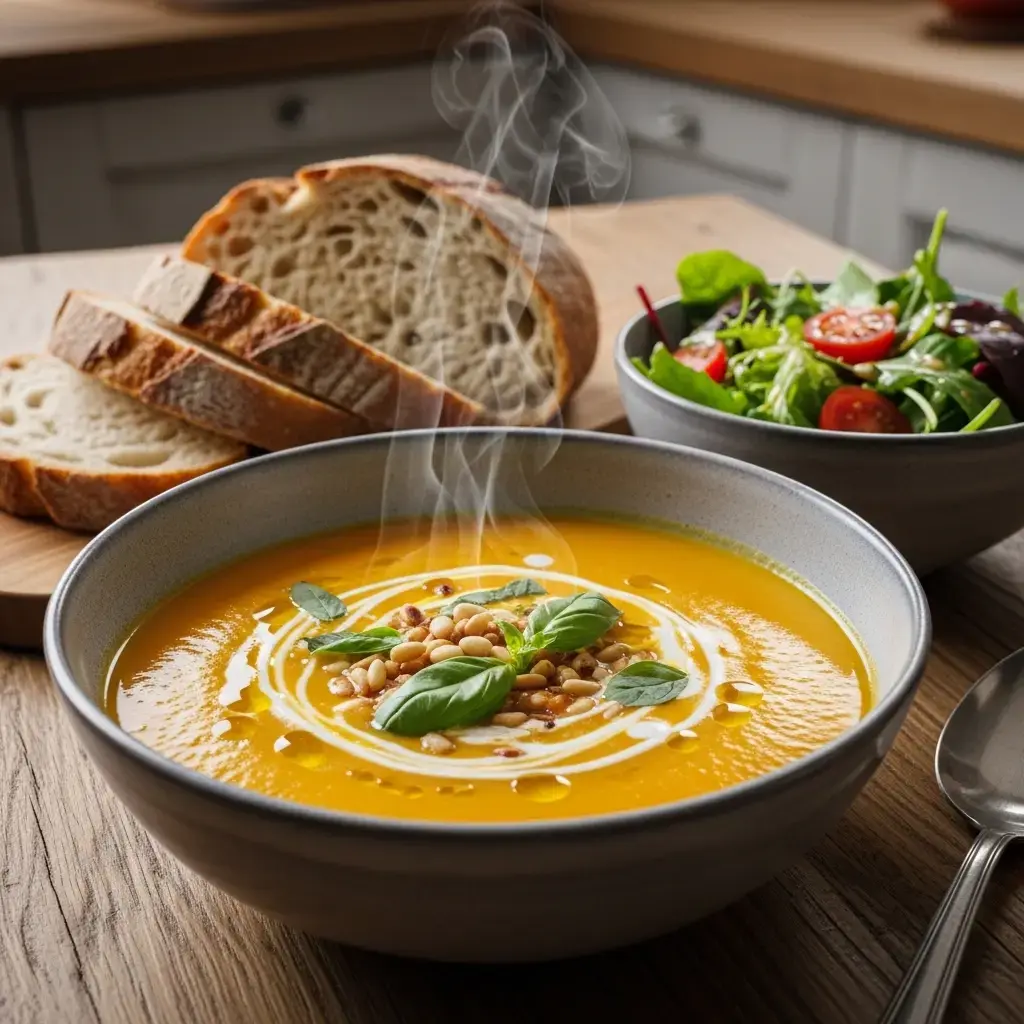 Velvety Vegan Tomato Soup: Creamy Comfort in a Bowl