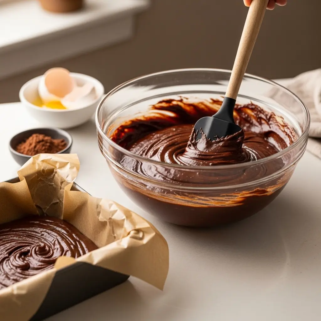 The Perfect Match: Warm Brownie Meets Vanilla Ice Cream Delight