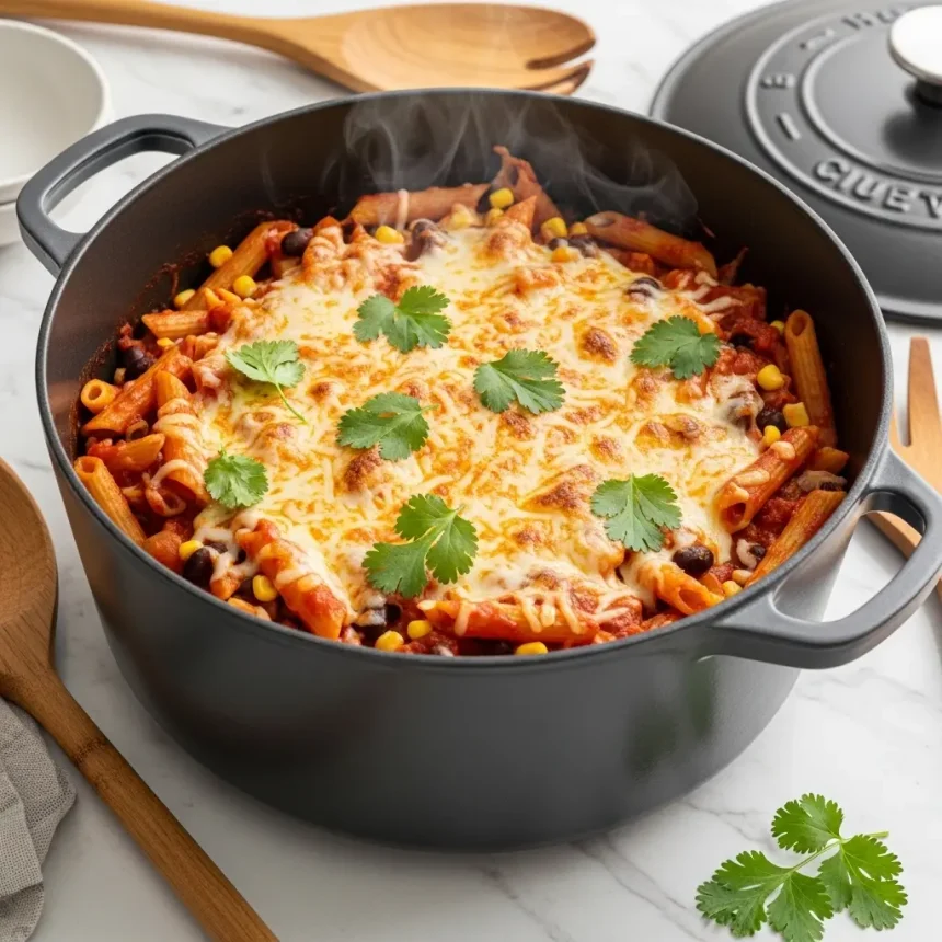One-Pot Enchilada Pasta: Easy, Flavorful Mexican Dinner