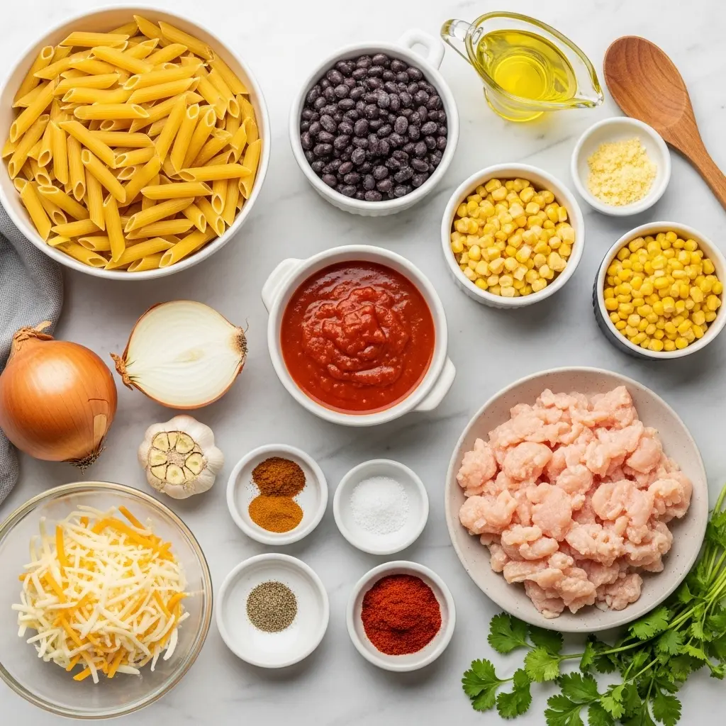 One-Pot Enchilada Pasta: Easy, Flavorful Mexican Dinner