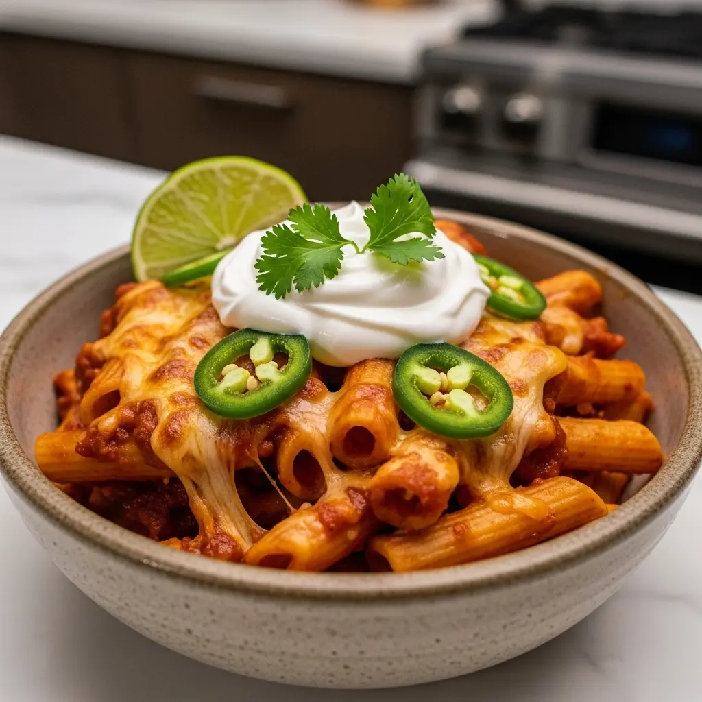 One-Pot Enchilada Pasta: Easy, Flavorful Mexican Dinner