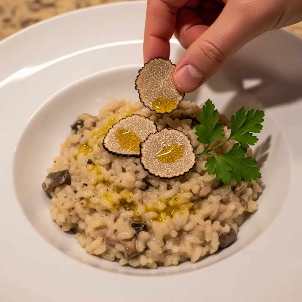 Elevate Your Dinner: Decadent Black Truffle Risotto Recipe