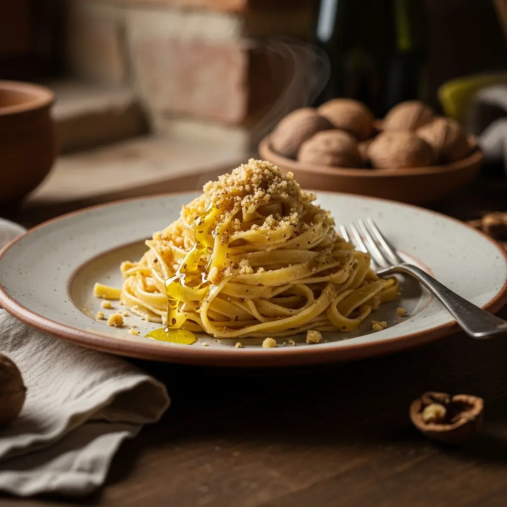 Savor the Creamy Delight of Classic Walnut Sauce (Salsa di Noci)