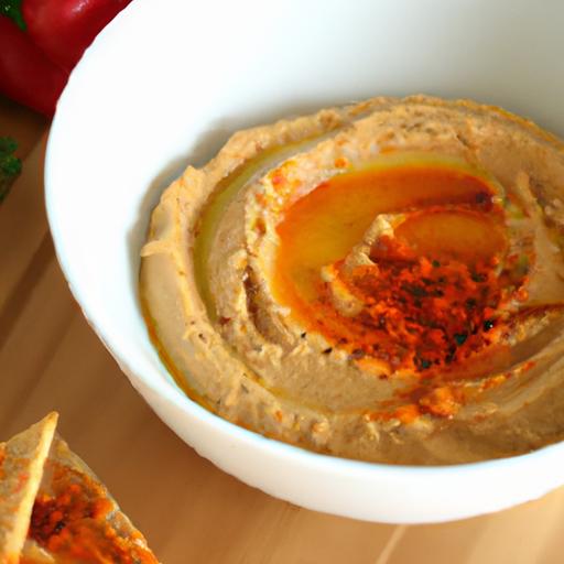 brighten Snack⁢ Time: Homemade​ Roasted Red Pepper ​Hummus ‌Recipe