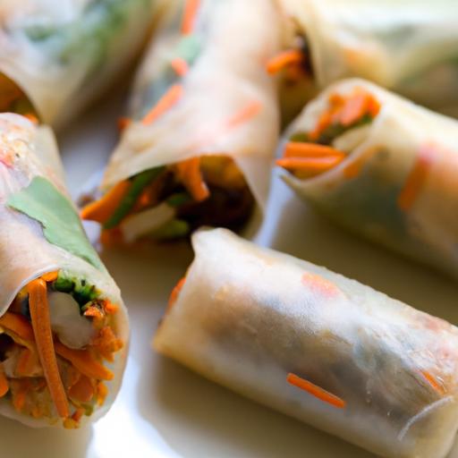 Crunchy Delight: Easy Crispy Vegetable Spring Rolls Recipe
