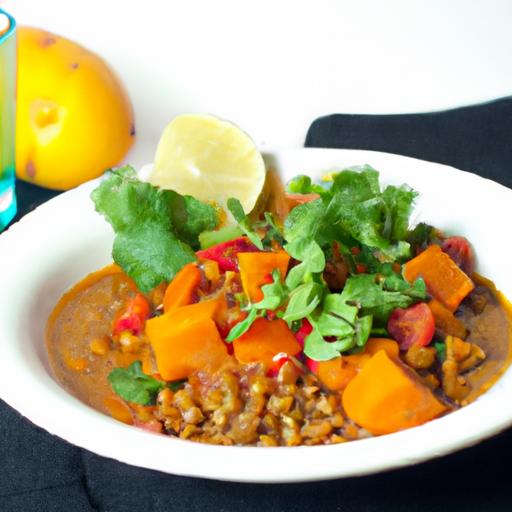 Hearty Lentil & sweet Potato Curry: A Flavorful Fusion Delight