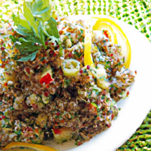 Fresh & Flavorful: Easy quinoa Tabbouleh Salad Recipe