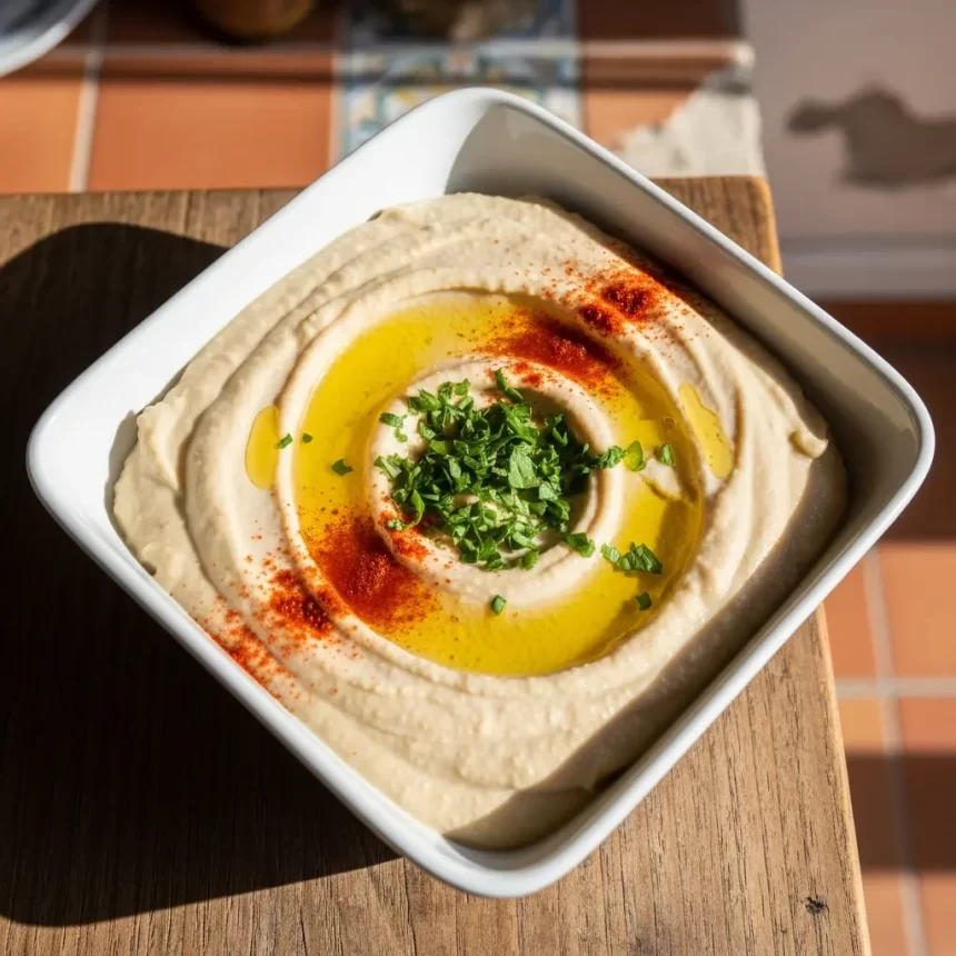 Creamy White Bean Hummus with Garlic: A Flavorful Twist