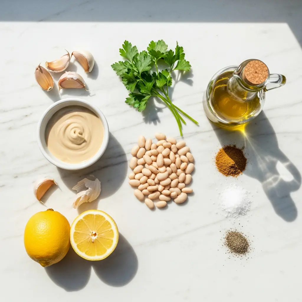 Creamy White Bean Hummus with Garlic: A Flavorful Twist