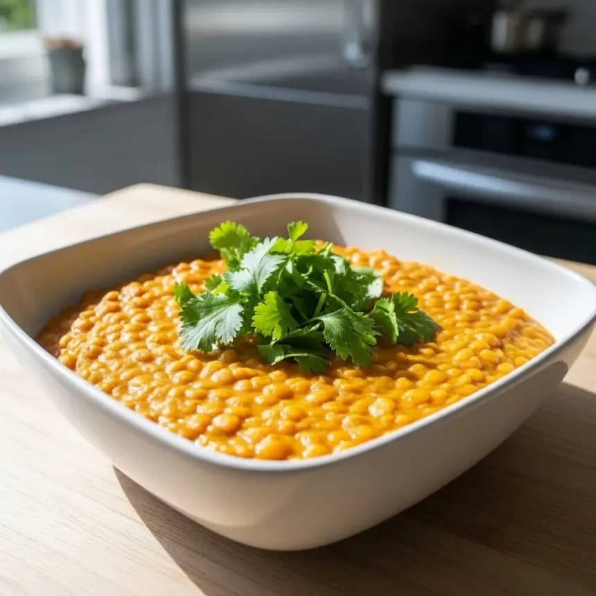 Creamy Vegan Coconut Curry Lentils: A Flavorful Delight