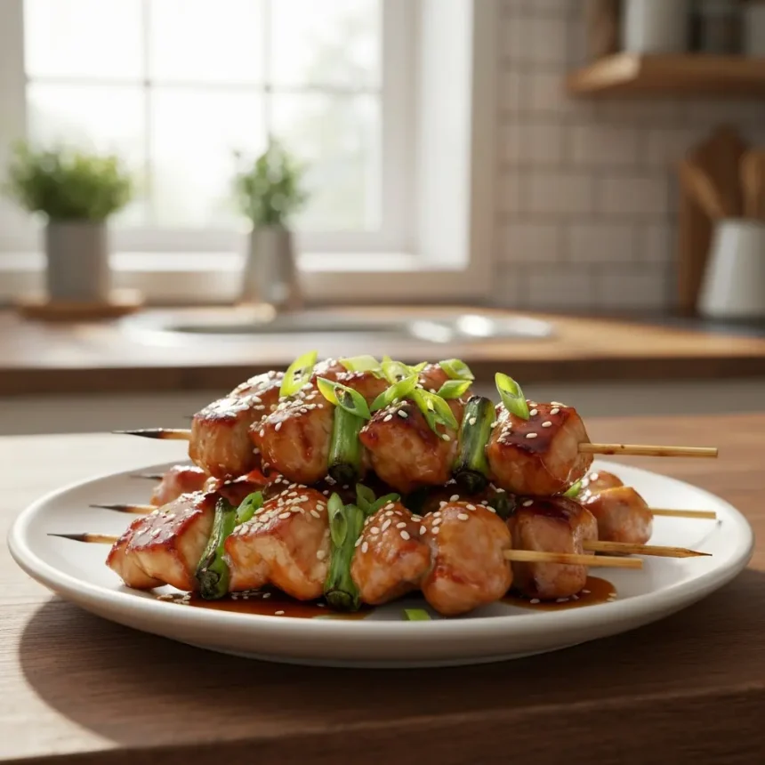 Savor the Flavor: Easy Teriyaki Chicken Skewers Recipe