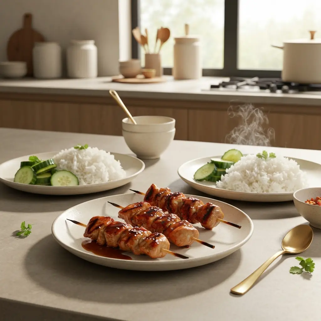 Savor the Flavor: Easy Teriyaki Chicken Skewers Recipe