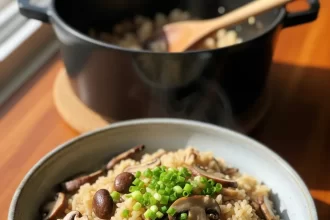 One-Pot Mushroom Rice: Simple, Savory, and Satisfying Meal