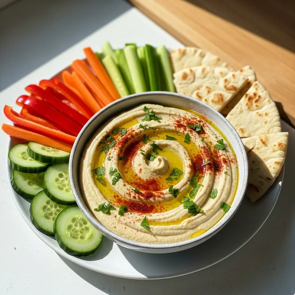 Creamy White Bean Hummus with Garlic: A Flavorful Twist