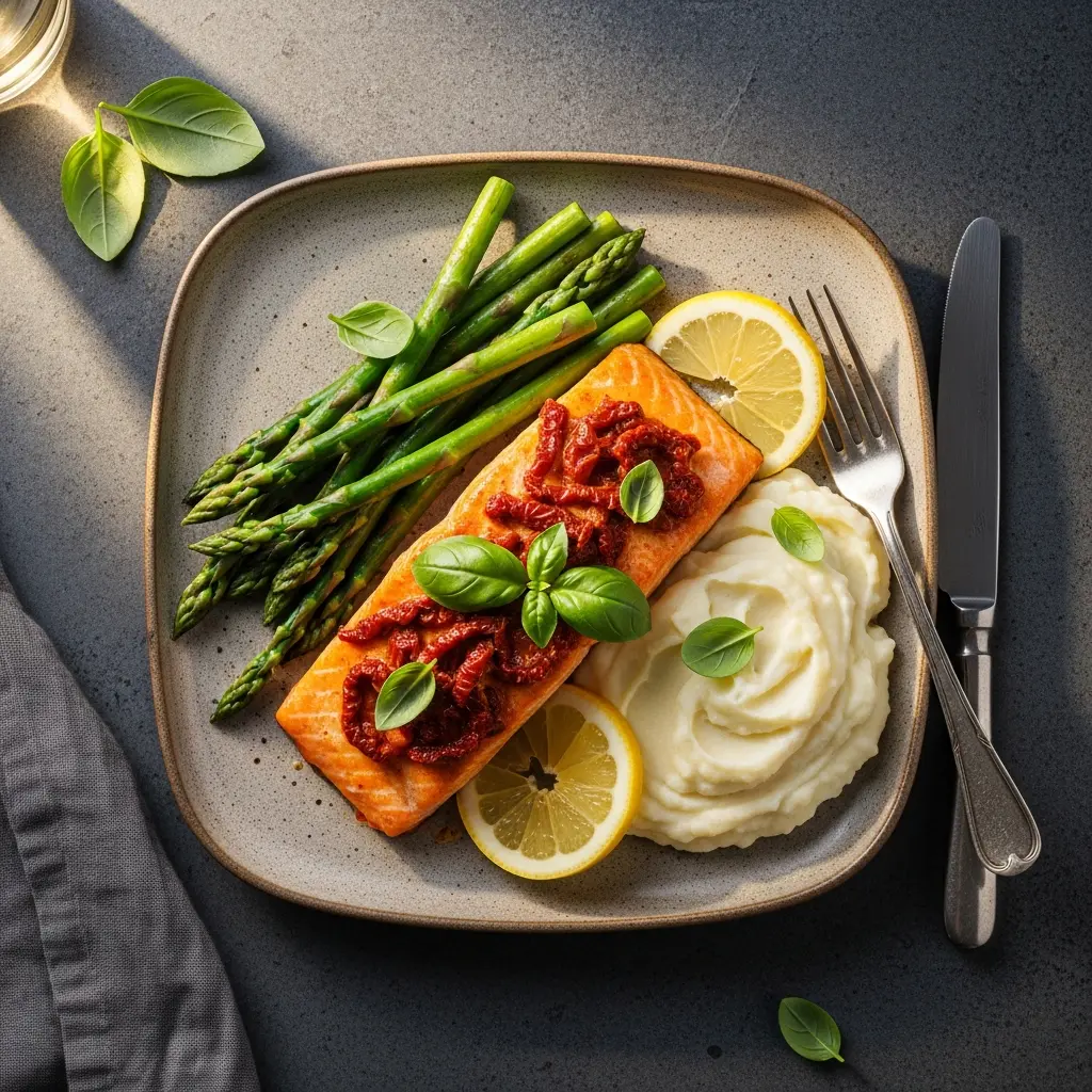 Savory Creamy Sun-Dried Tomato Salmon: A Flavorful Delight