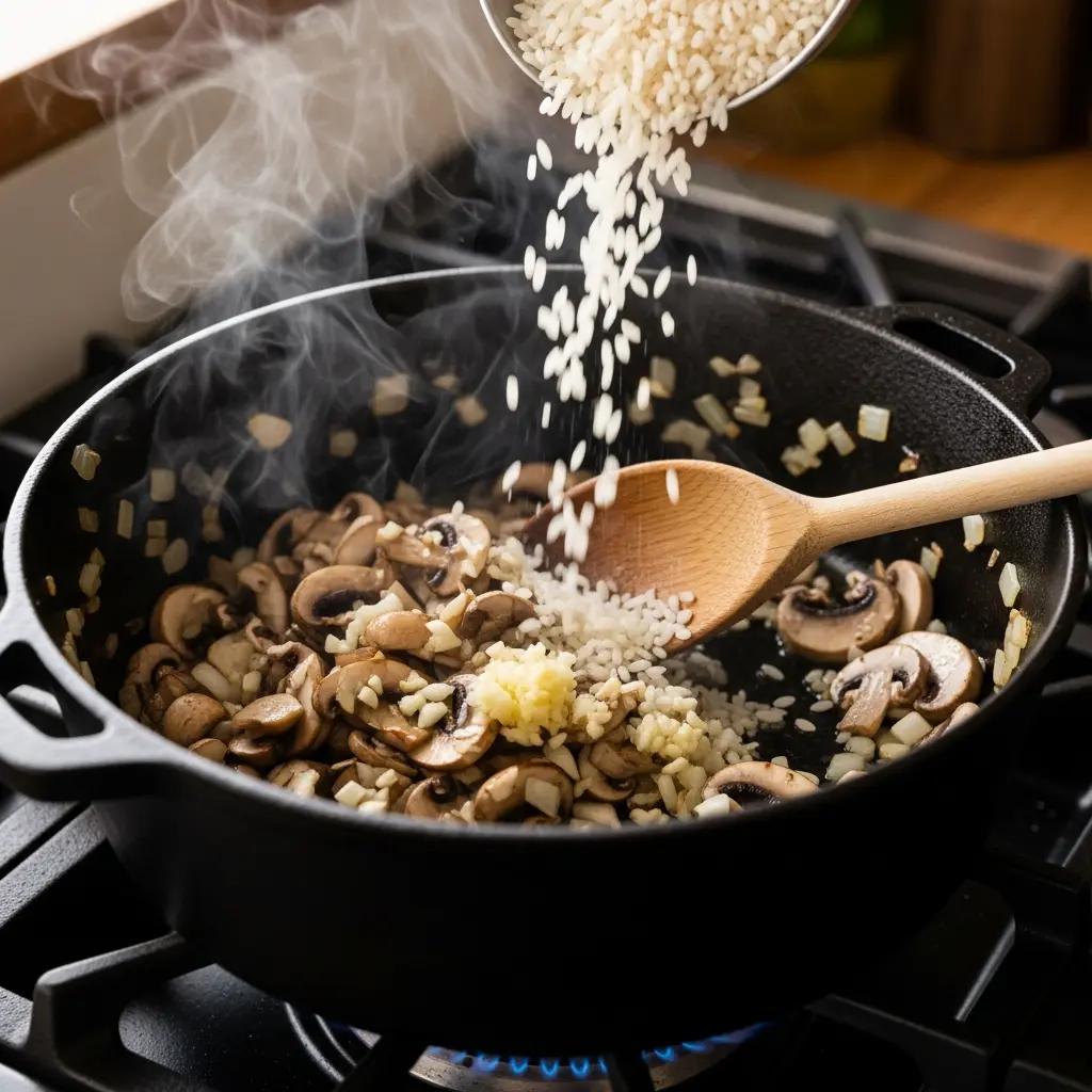 One-Pot Mushroom Rice: Simple, Savory, and Satisfying Meal