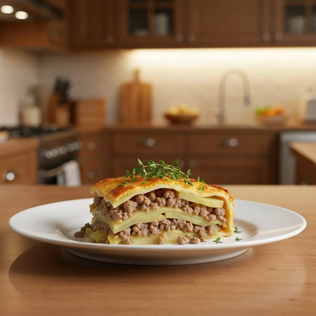 Shepherd's Pie Reinvented: Creamy Cauliflower Topping Twist