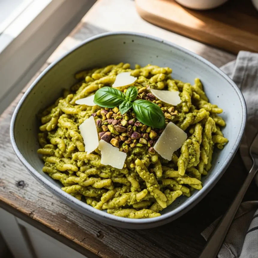 Nutty Delight: How to Make Pasta with Pistachio Pesto