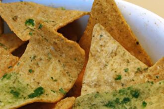 Crunchy Homemade Keto Tortilla Chips: A Low-Carb Delight